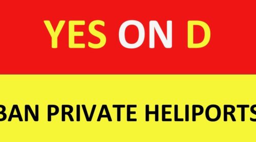 Measure D: No to Private Heliports